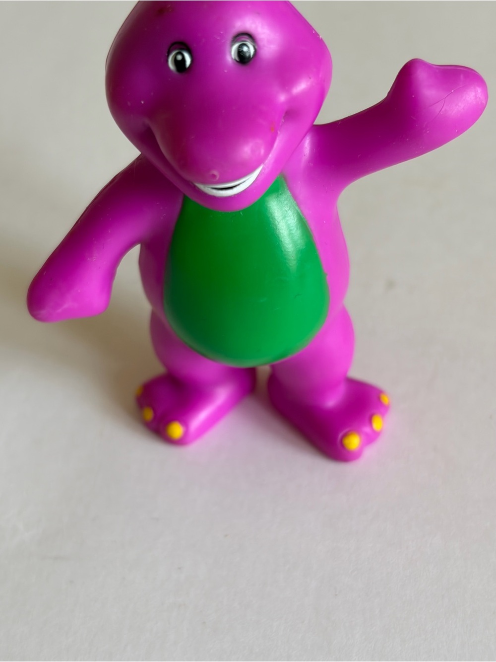 Vintage Barney dinosaur small figure